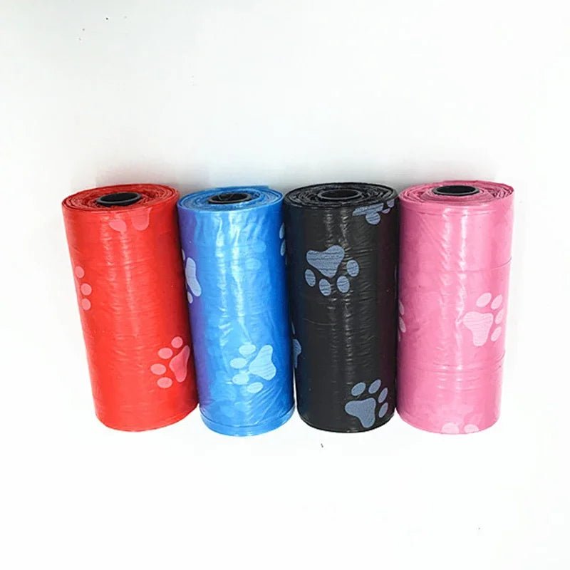 🌟 Lot de 10 rouleaux (150 sacs) biodégradables pour chiens – pratiques et écologiques 🌟