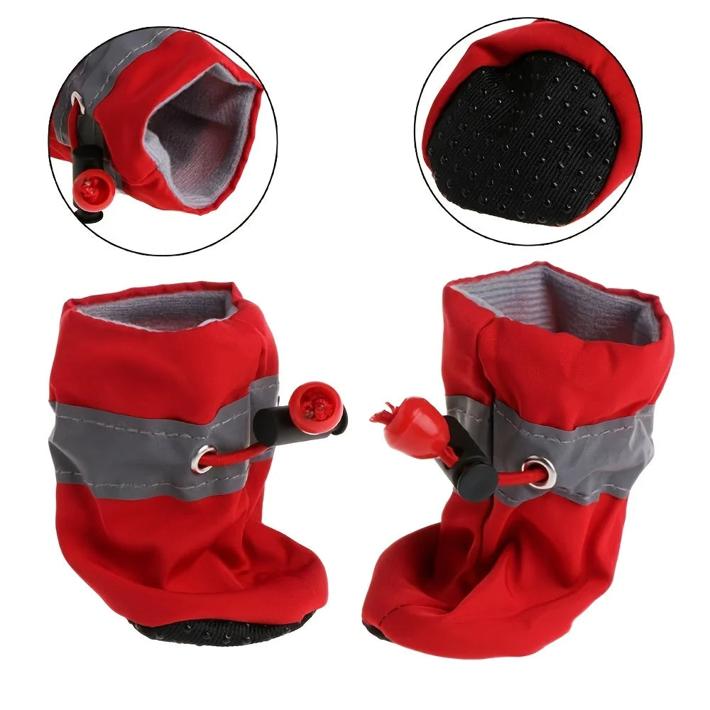 🐾 Chaussures Imperméables pour Chiens – Confort & Protection Assurée 🐶